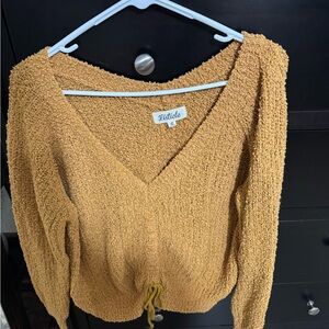 Women's Mustard Sweater